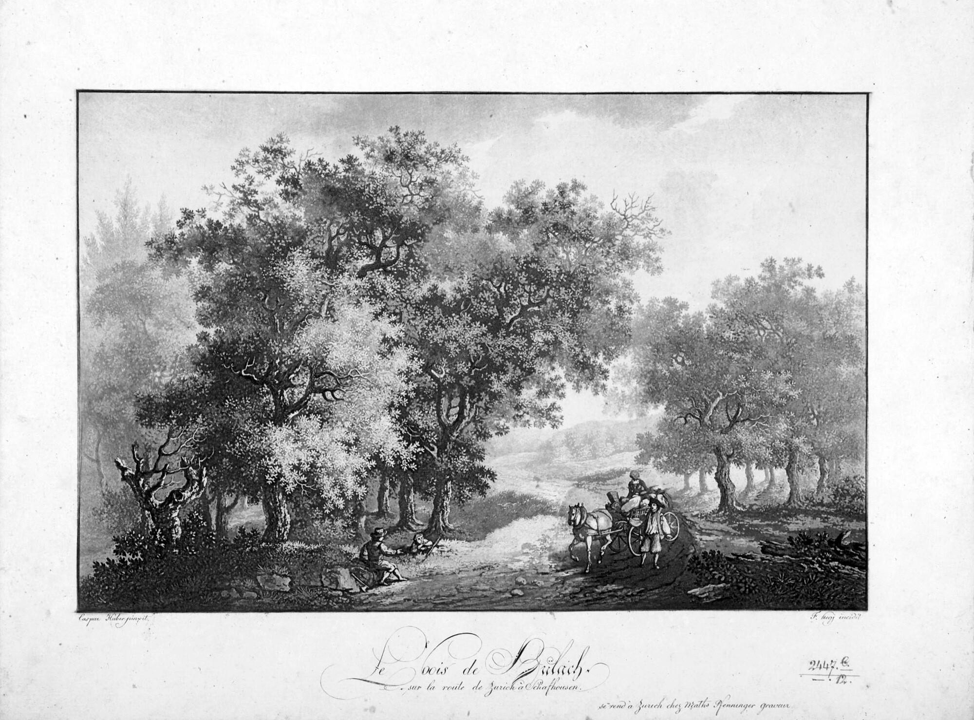 Franz Hegi - 17 Bll.: Verschiedene Darstellungen.