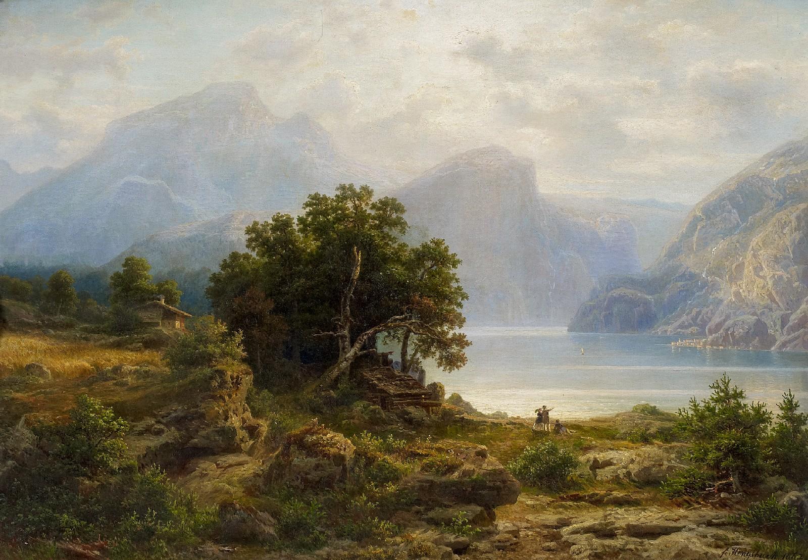 Franz Hengsbach - Der Achensee in Tirol