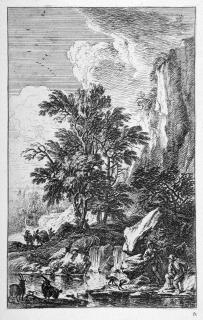 Franz Joachim Beich - 10 Bll.: Felsige Gebirgsgegenden mit Motiven.