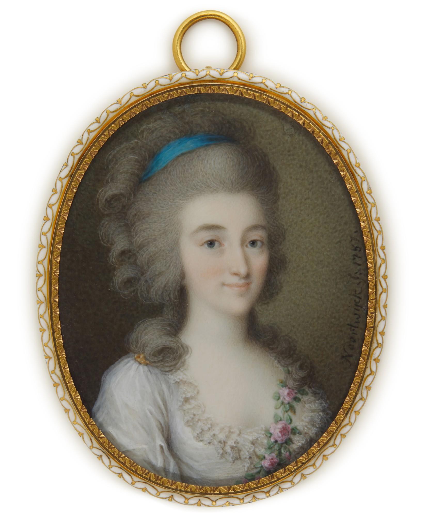 Franz Joseph Noortwyck - Portrait of a lady