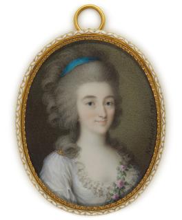 Franz Joseph Noortwyck - Portrait of a lady