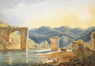 Franz Kaiserman - Narni, il Ponte di Augusto