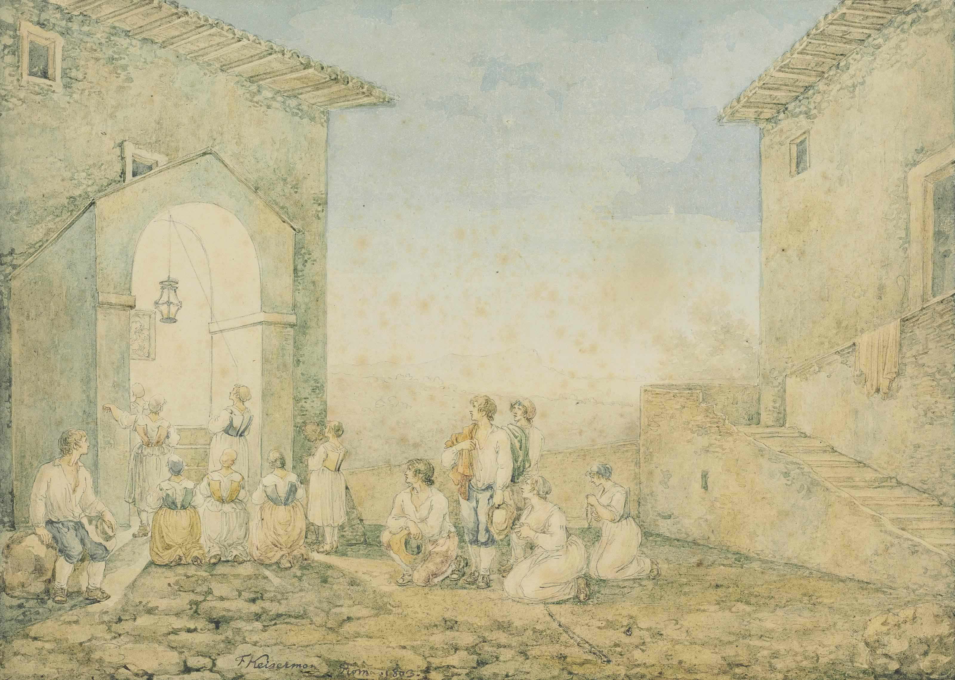 Franz Kaisermann - The Night Prayer At Tivoli