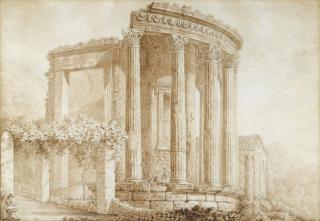 Franz Kaisermann - The Temple Of The Sybil, Tivoli