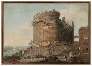 Franz Kaisermann - The tomb of Celia Metella