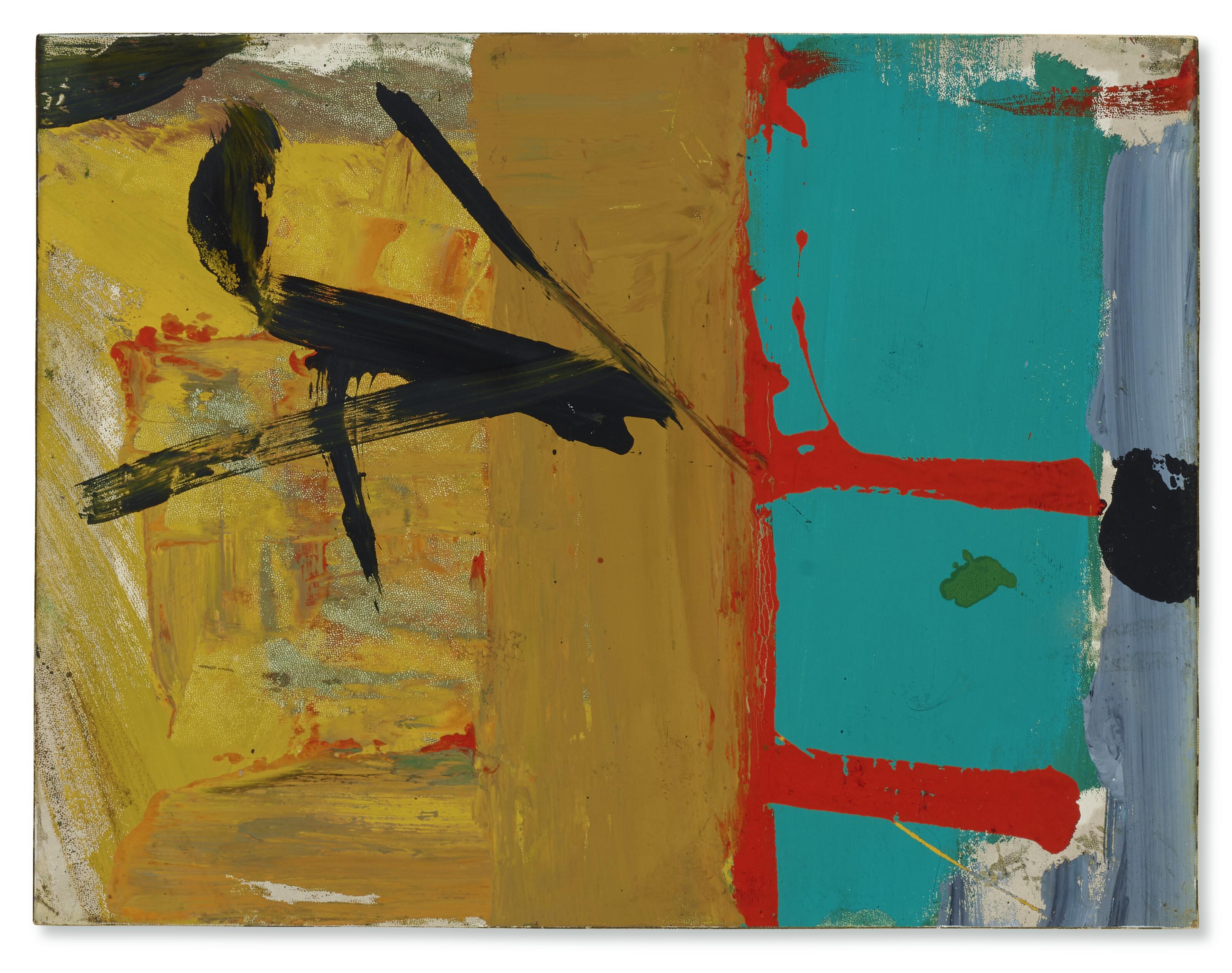Franz Kline - Green, Red and Brown