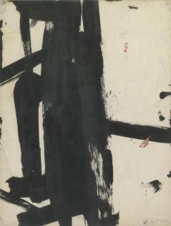 Franz Kline - Night Figure I