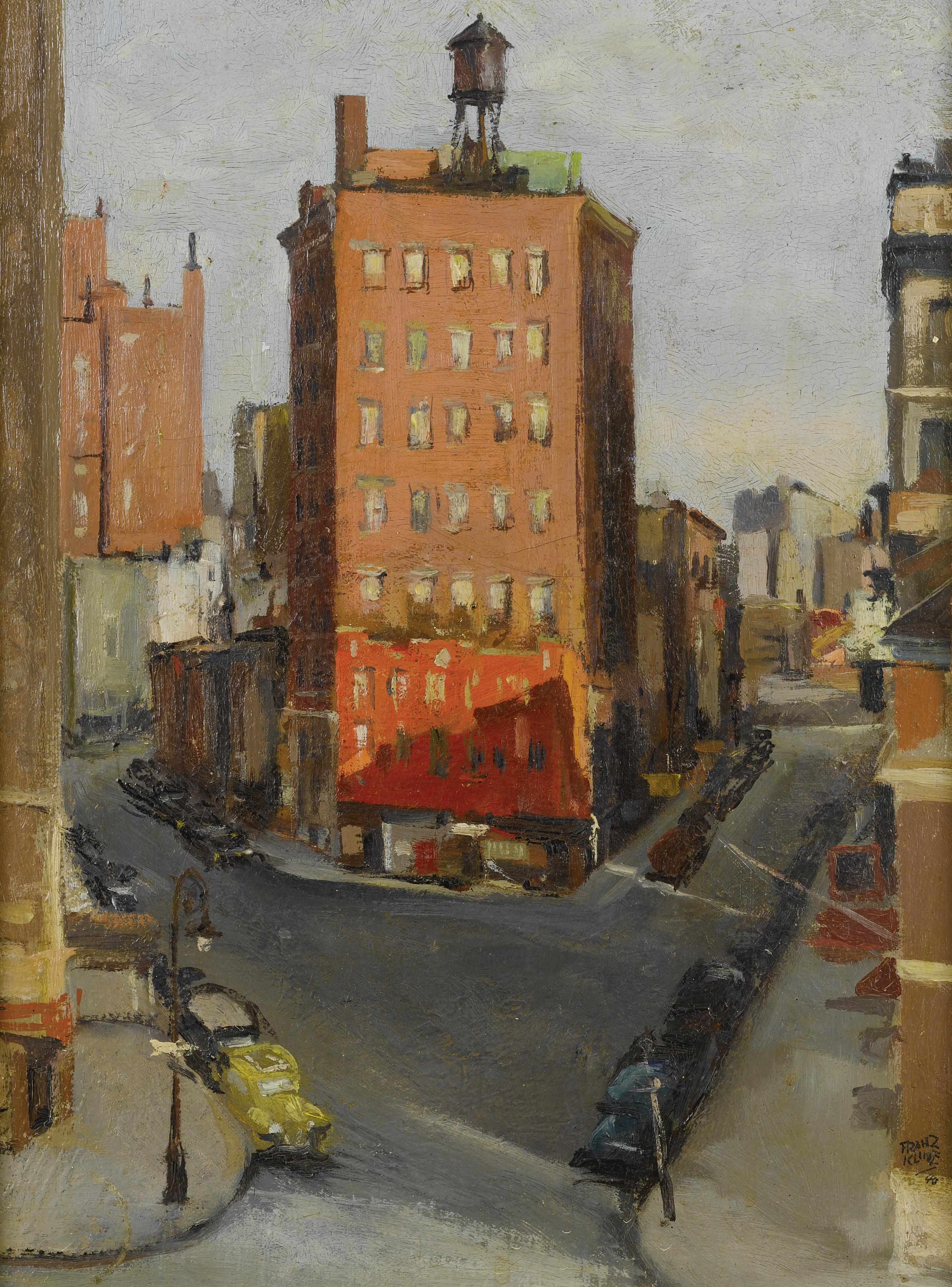 Franz Kline - Sheridan Square, New York