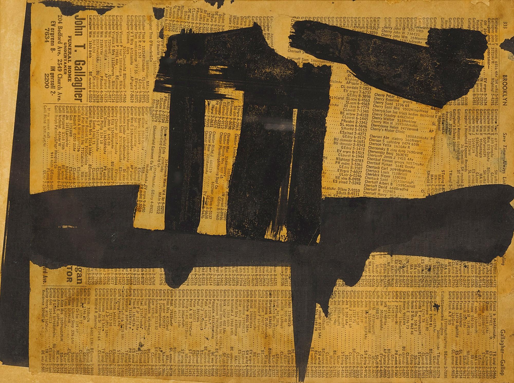 Franz Kline - Untitled