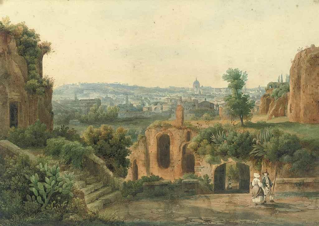 Franz Knébel, Jun. - View of Rome