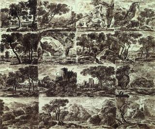 Franz Kobell - Ca. 188 Bll. Landschaftsstudien und Skizzen