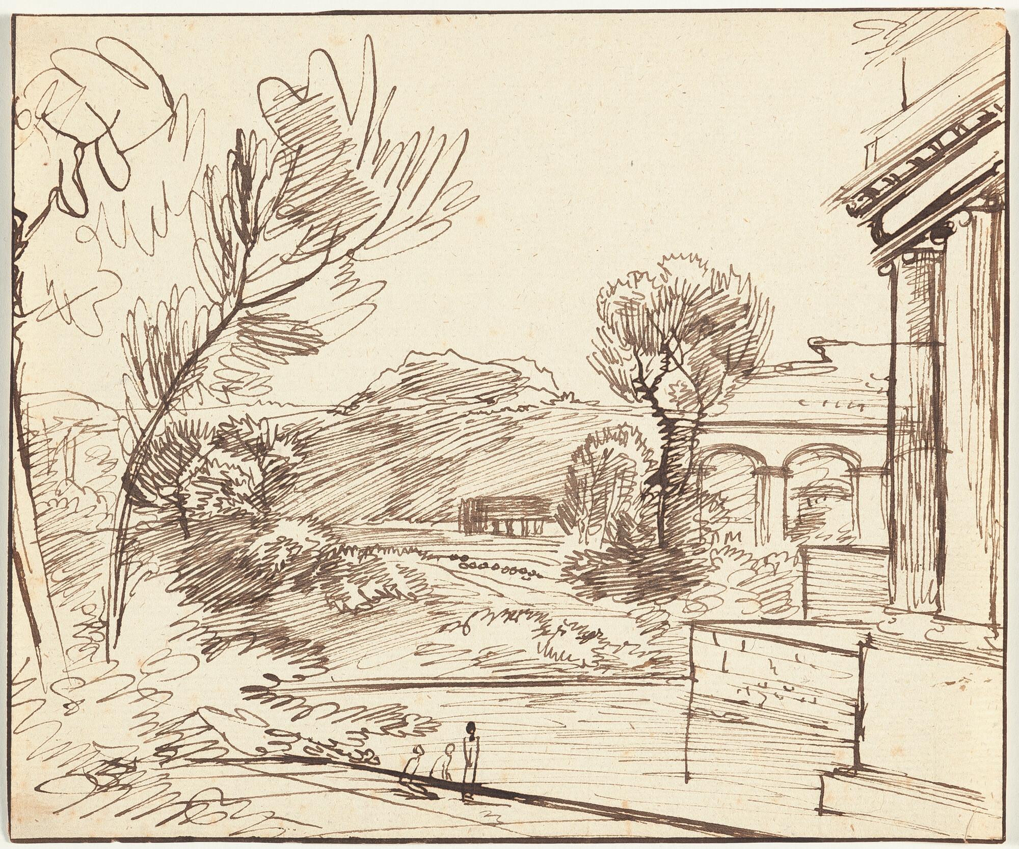 Franz Kobell - Italienische Ideallandschaft