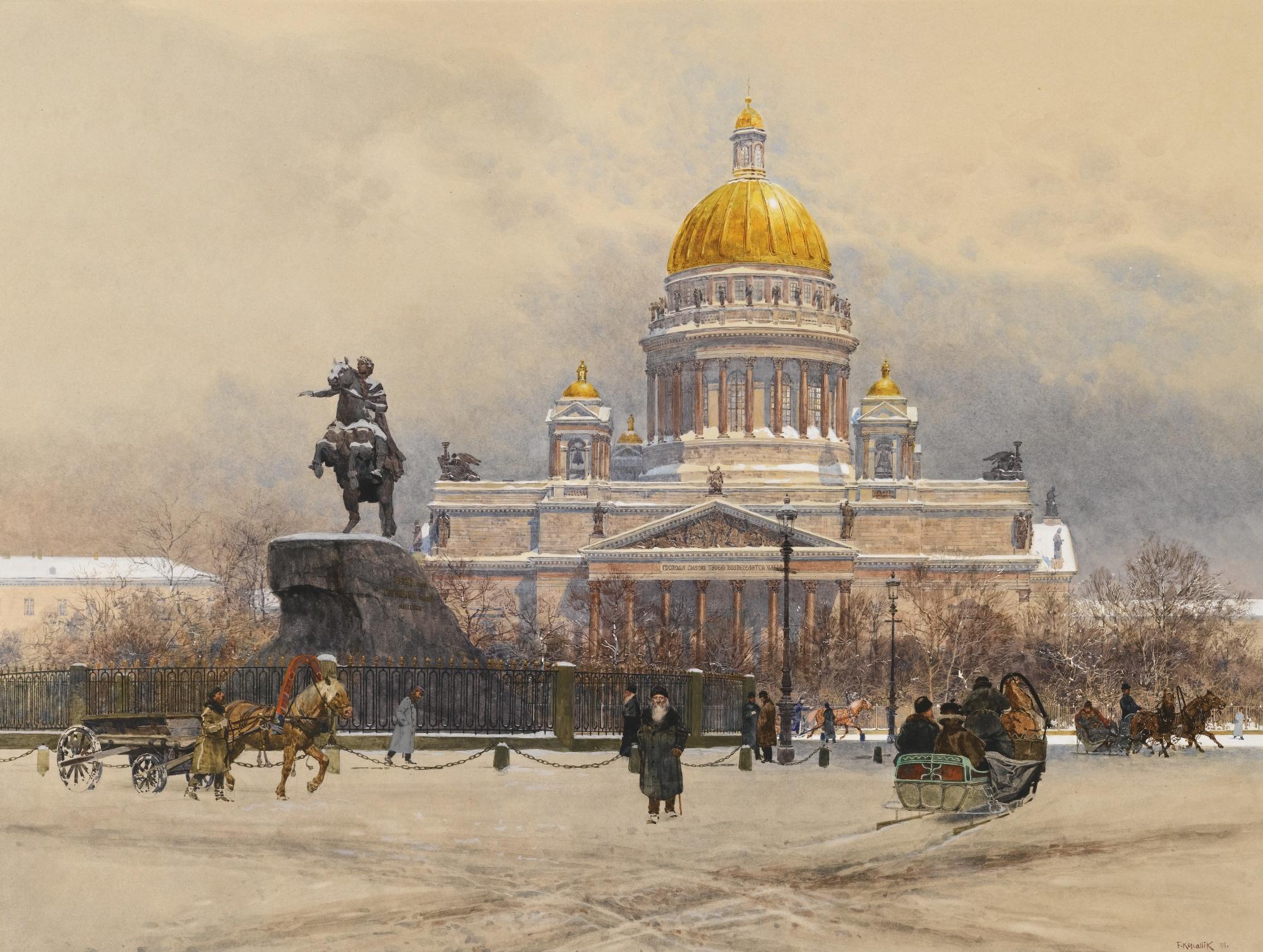 Franz Kopallik - St Isaac\'S Cathedral