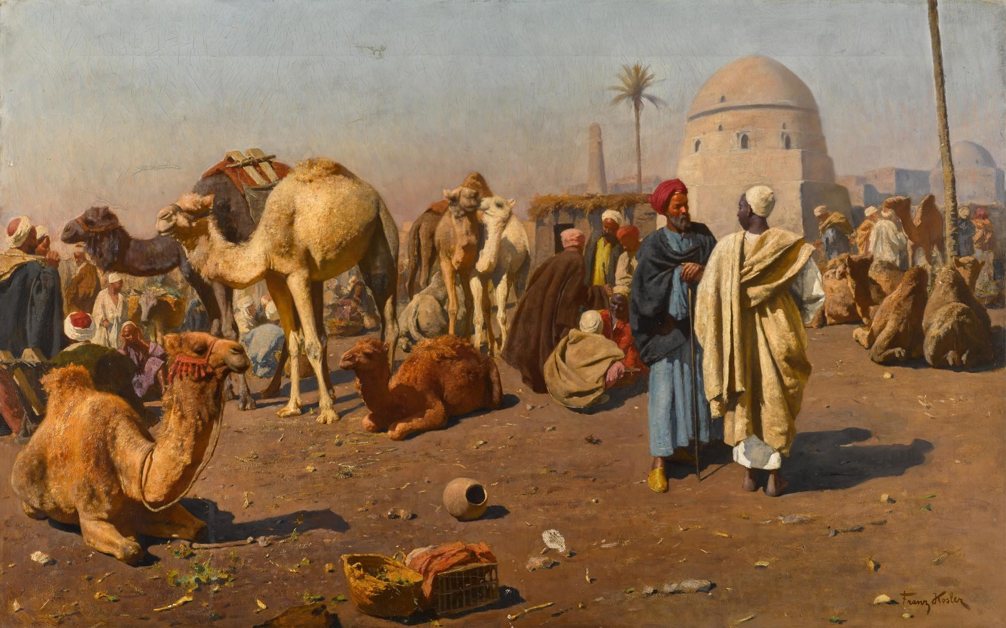 Franz Kosler - Arrival of the Caravan