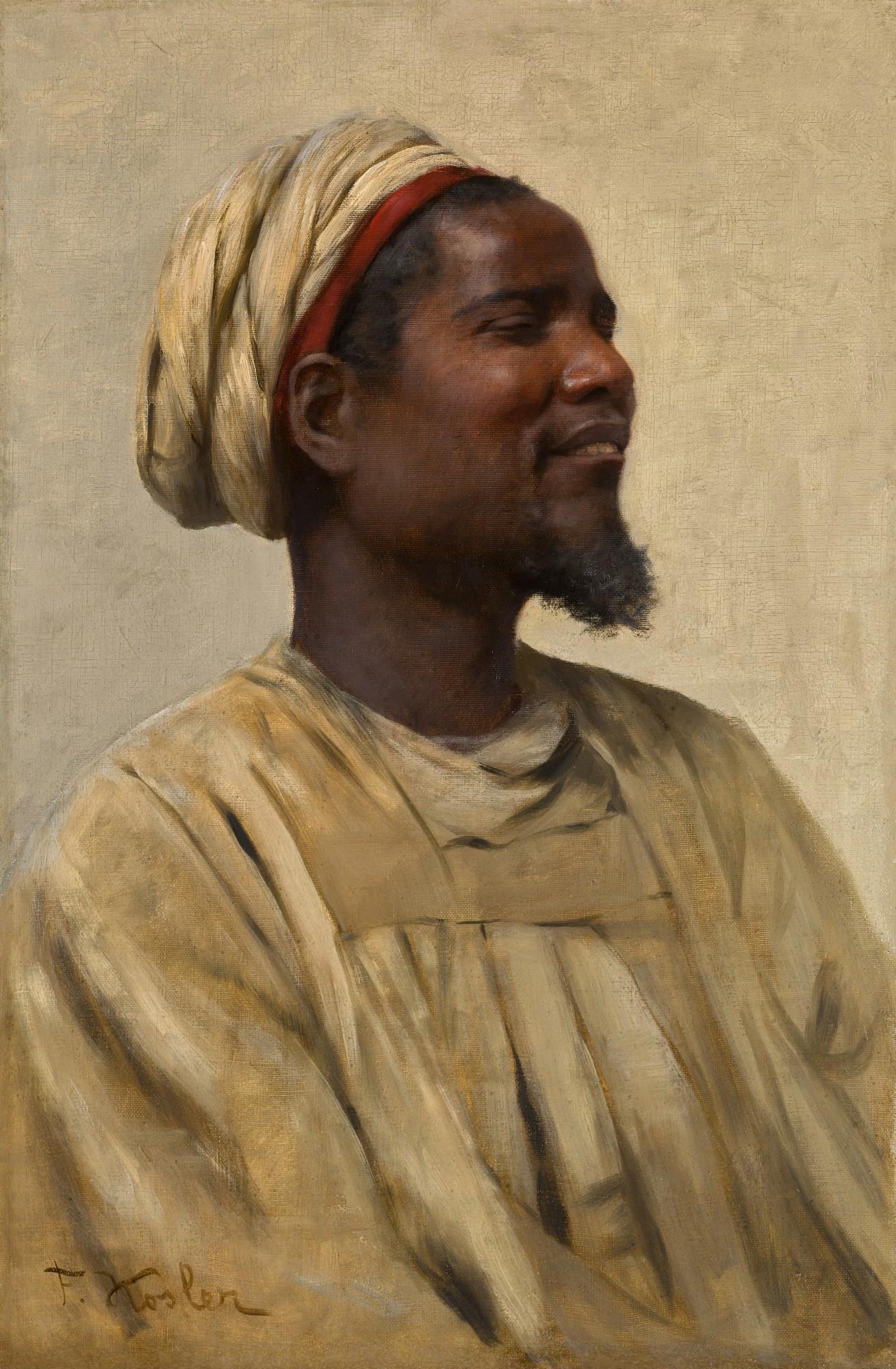 Franz Kosler - Man in a Turban