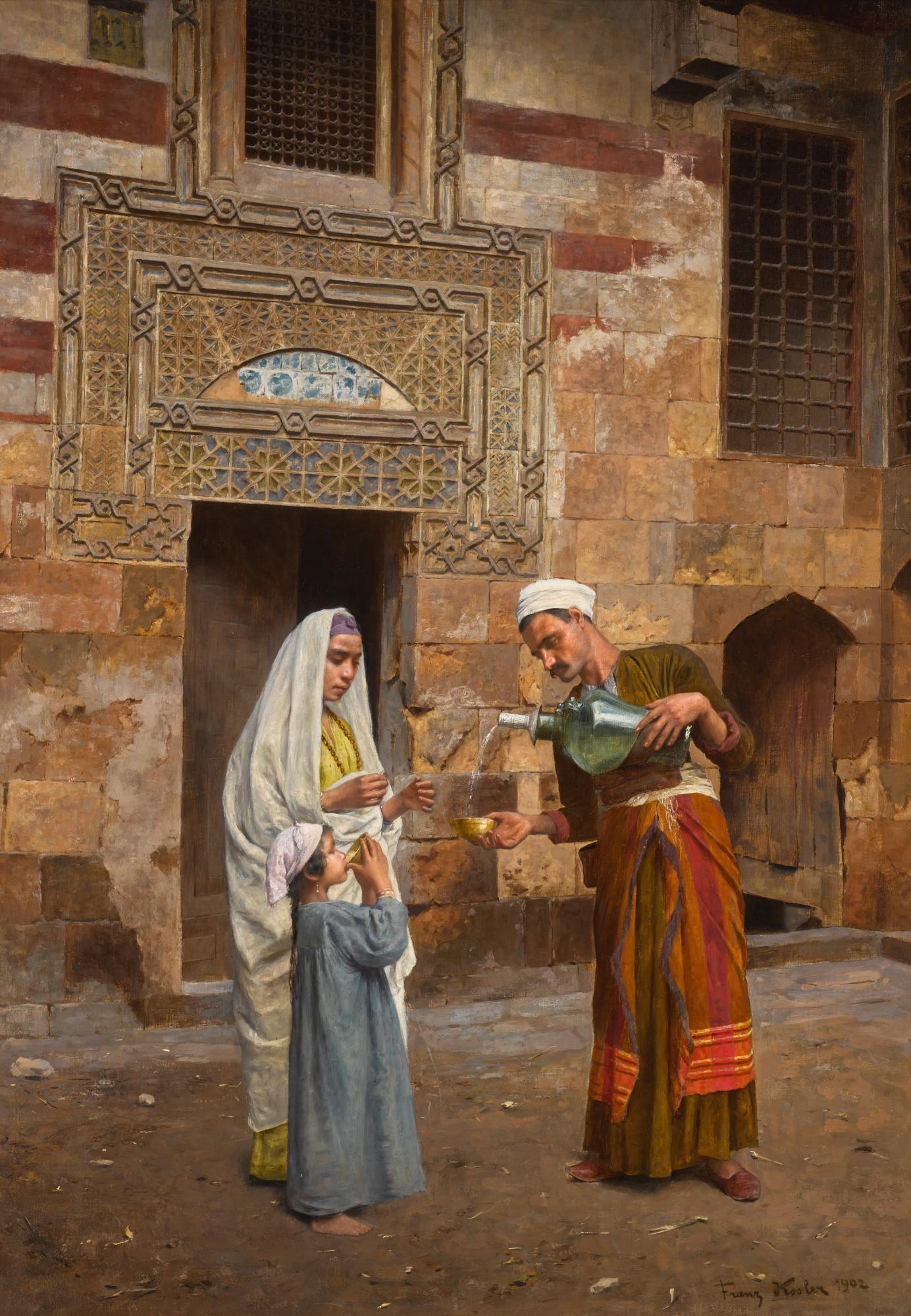 Franz Kosler - The Water Seller, Cairo