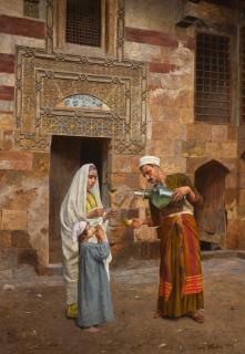 Franz Kosler - The Water Seller, Cairo
