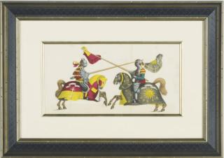 Franz Kottenkamp - History of Chivalry and Ancient Armour: Six Plates