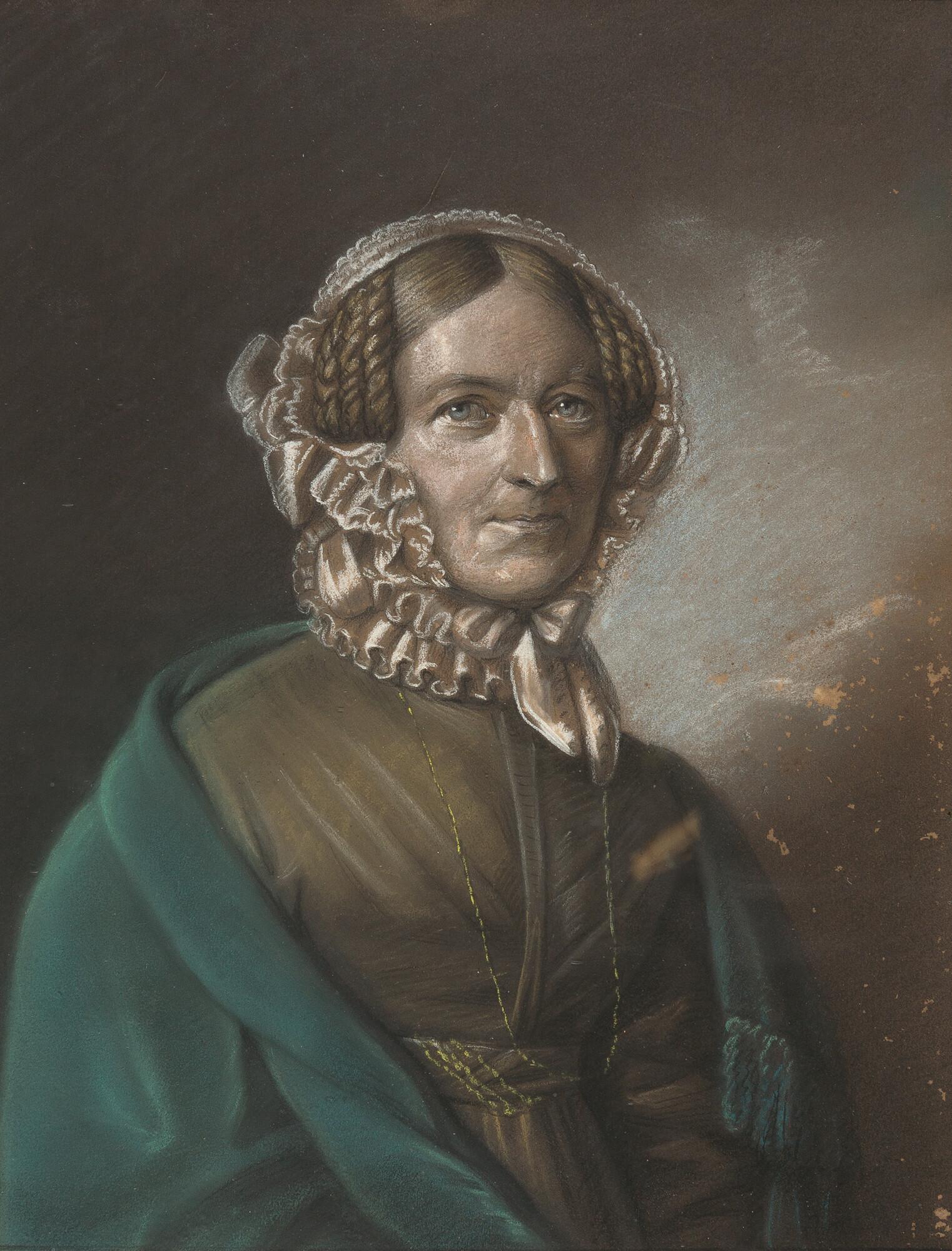 Franz Krüger - Brustbild einer Dame.