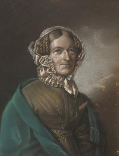 Franz Krüger - Brustbild einer Dame.