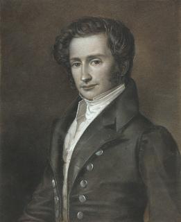 Franz Krüger - Porträt des Malers Gaston Lenthe.