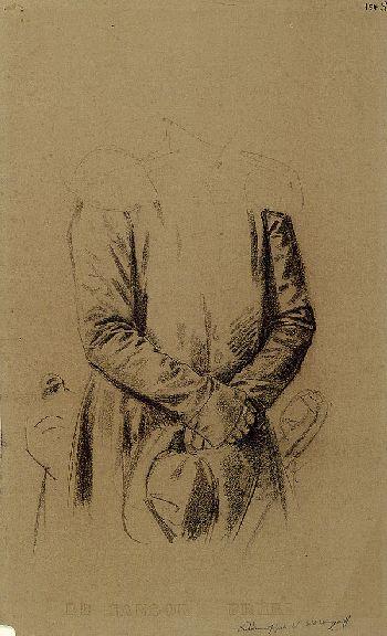 Franz Krüger - Studie zum Bildnis des \