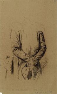 Franz Krüger - Studie zum Bildnis des \