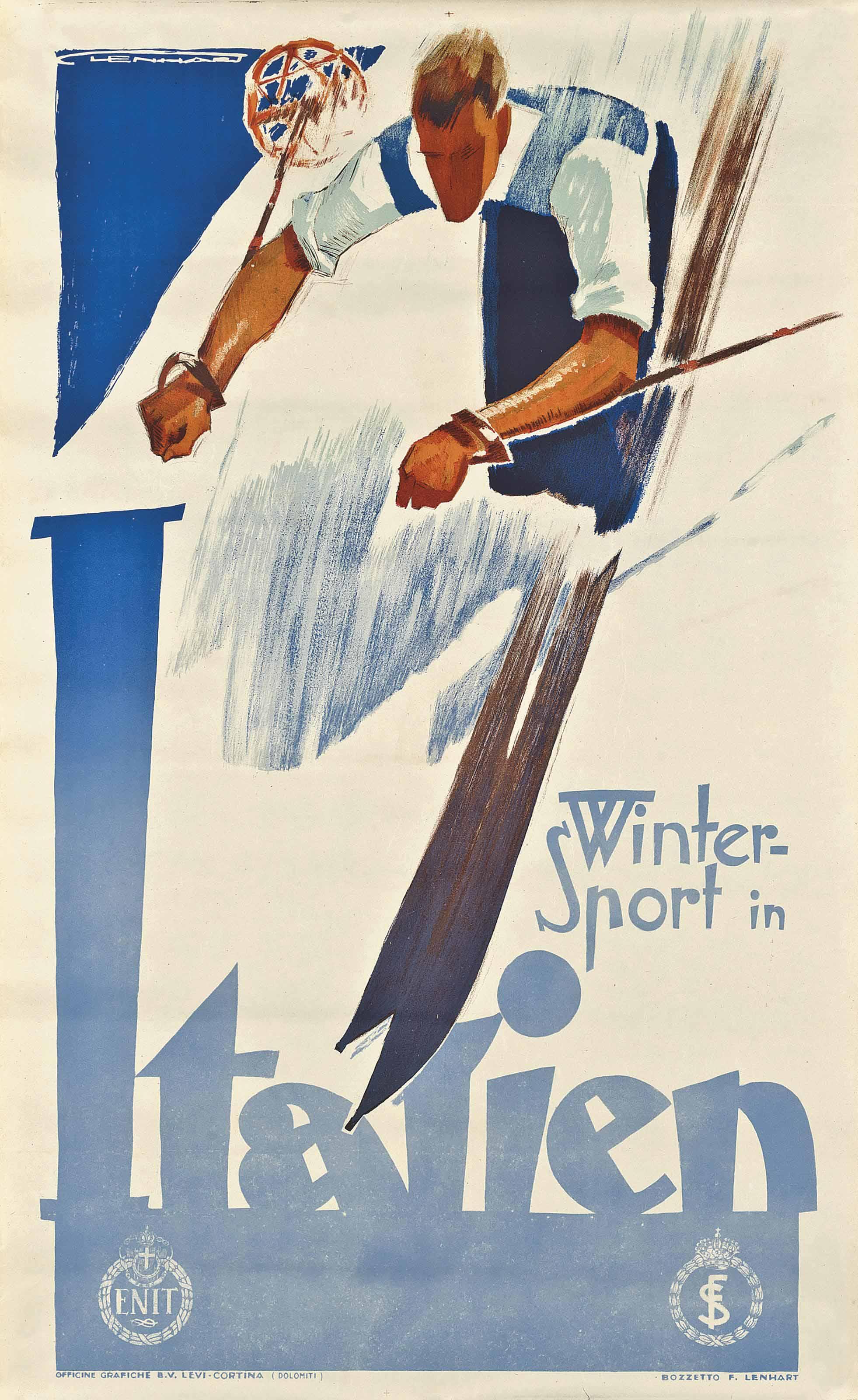 Franz Lenhart - Winter Sport In Italien