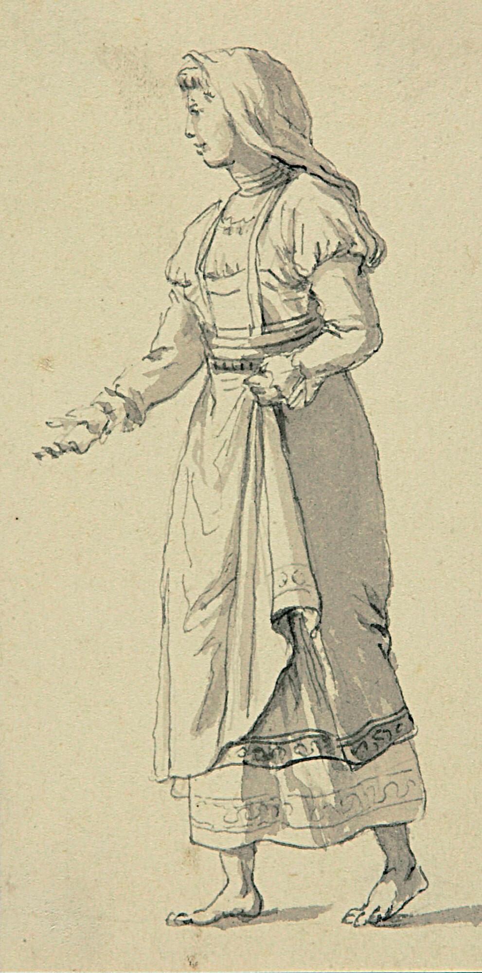 Franz Ludwig Catel - Die Frau aus den Sabiner Bergen.