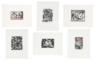 Franz Marc - Holzschnitte