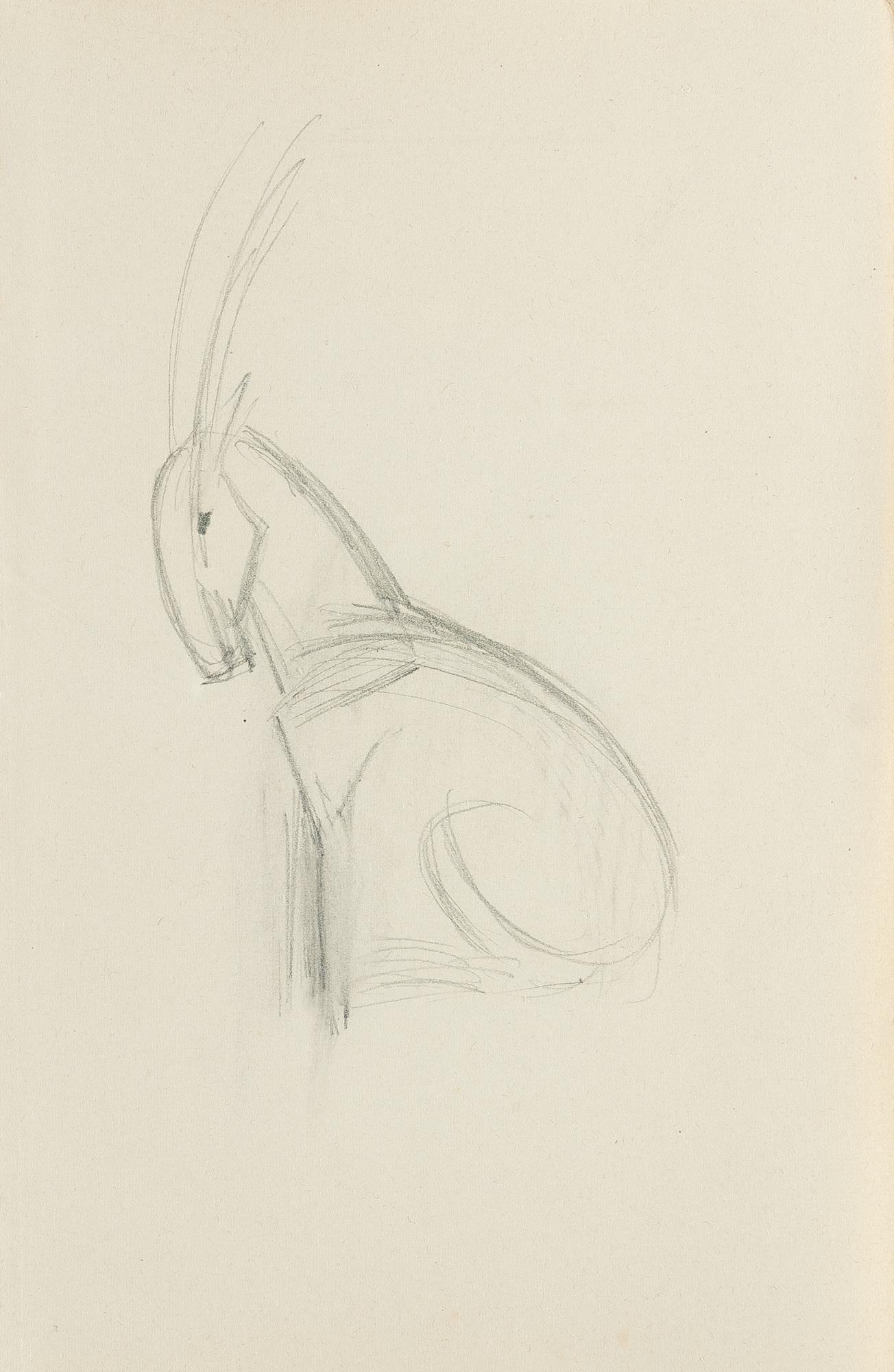 Franz Marc - Kleiner Steinbock