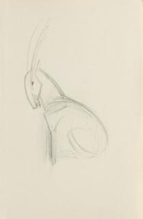 Franz Marc - Kleiner Steinbock