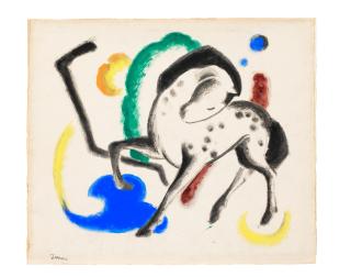 Franz Marc - Pferd