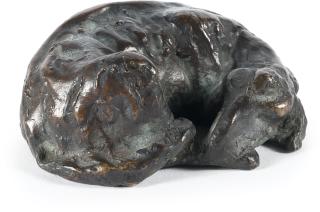 Franz Marc - Schaf III (Liegendes Schaf)