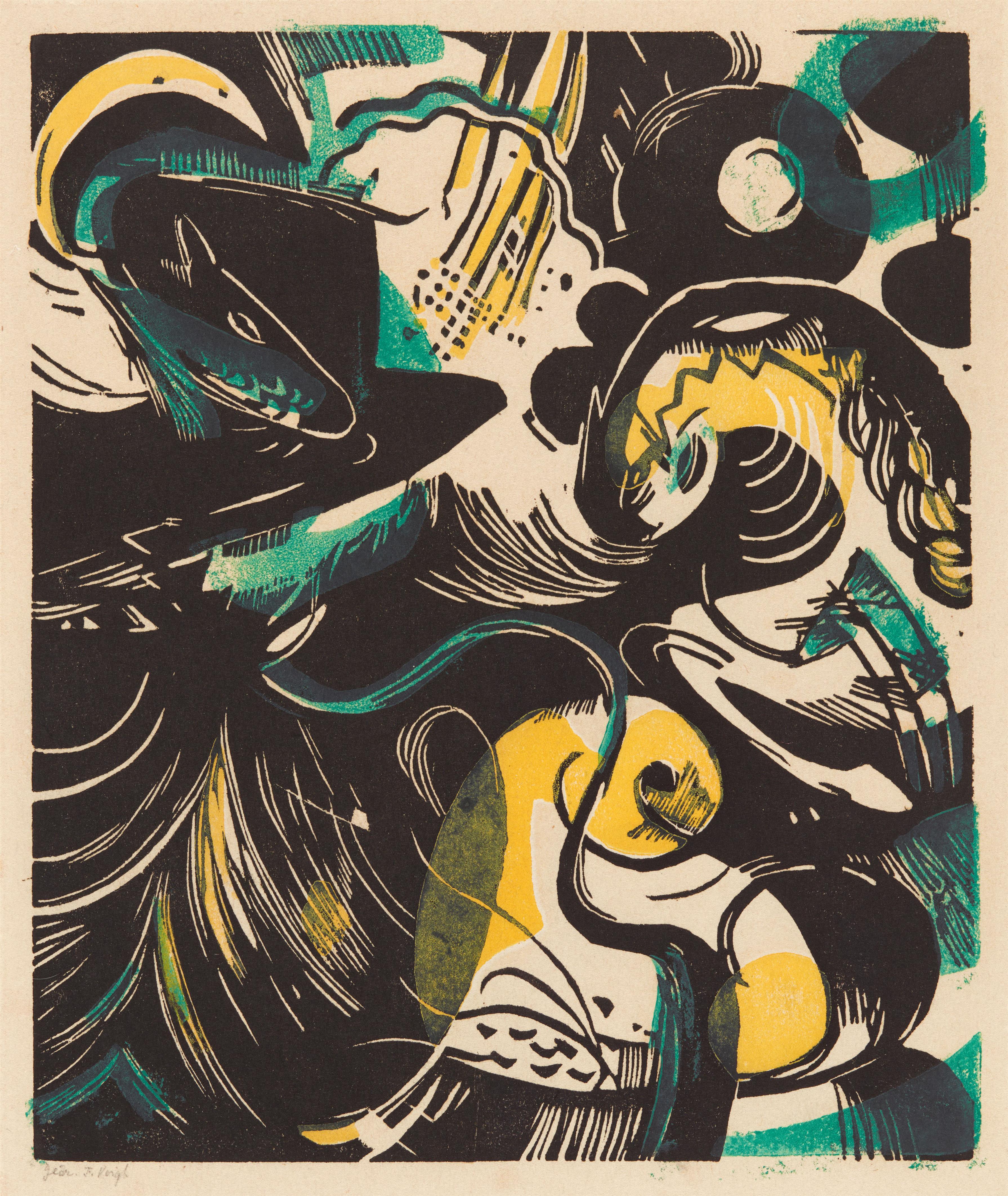 Franz Marc - Schöpfungsgeschichte II