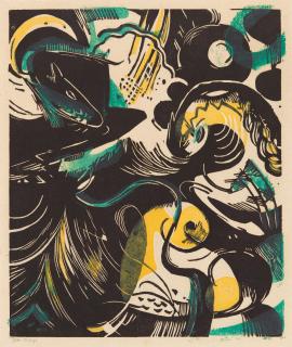 Franz Marc - Schöpfungsgeschichte II