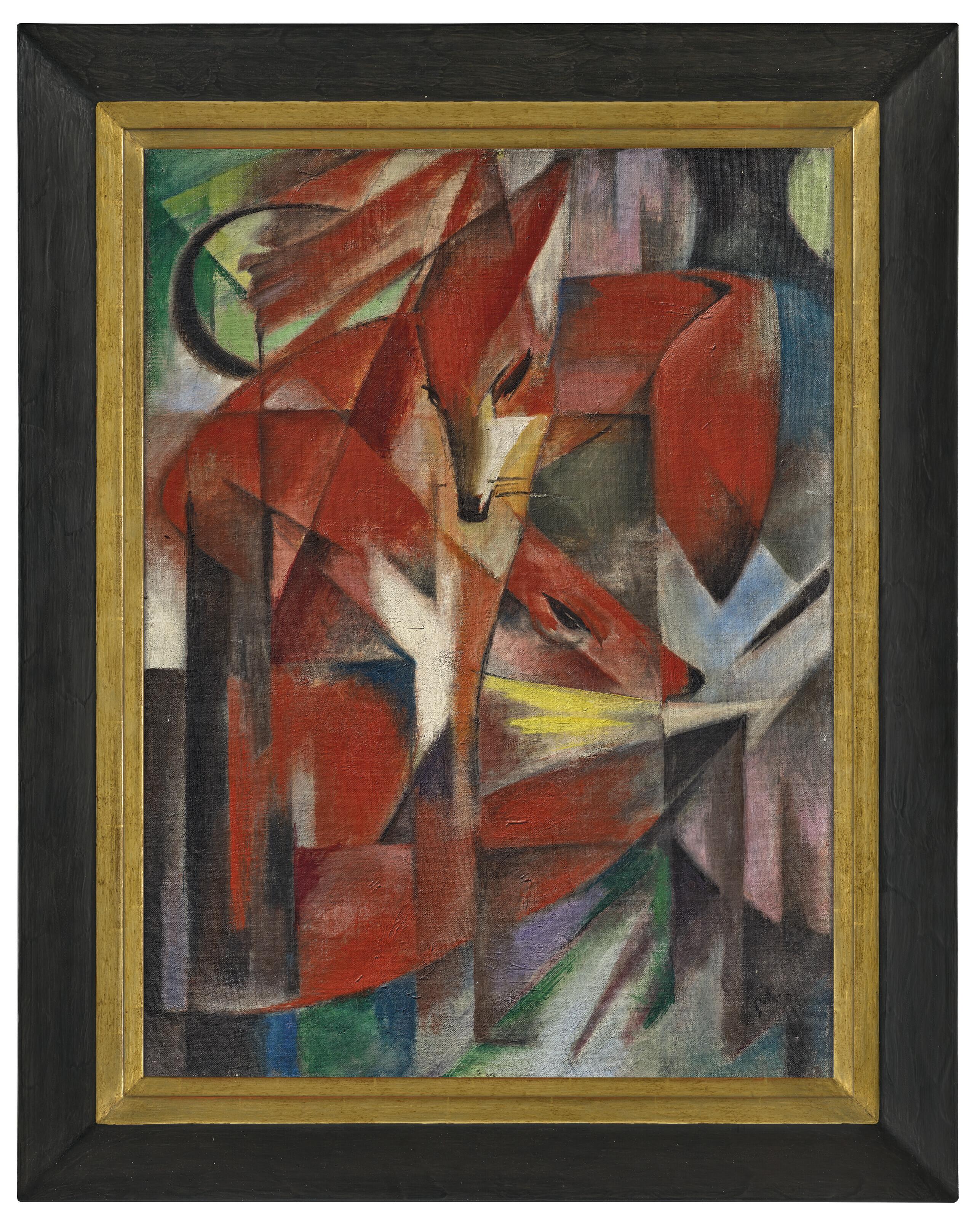 Franz Marc - The Foxes (Die Füchse)