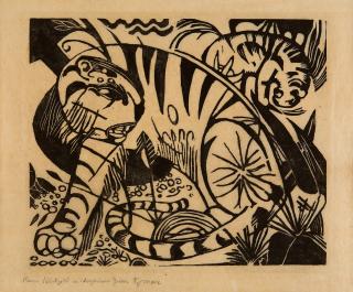 Franz Marc - Tiger.
