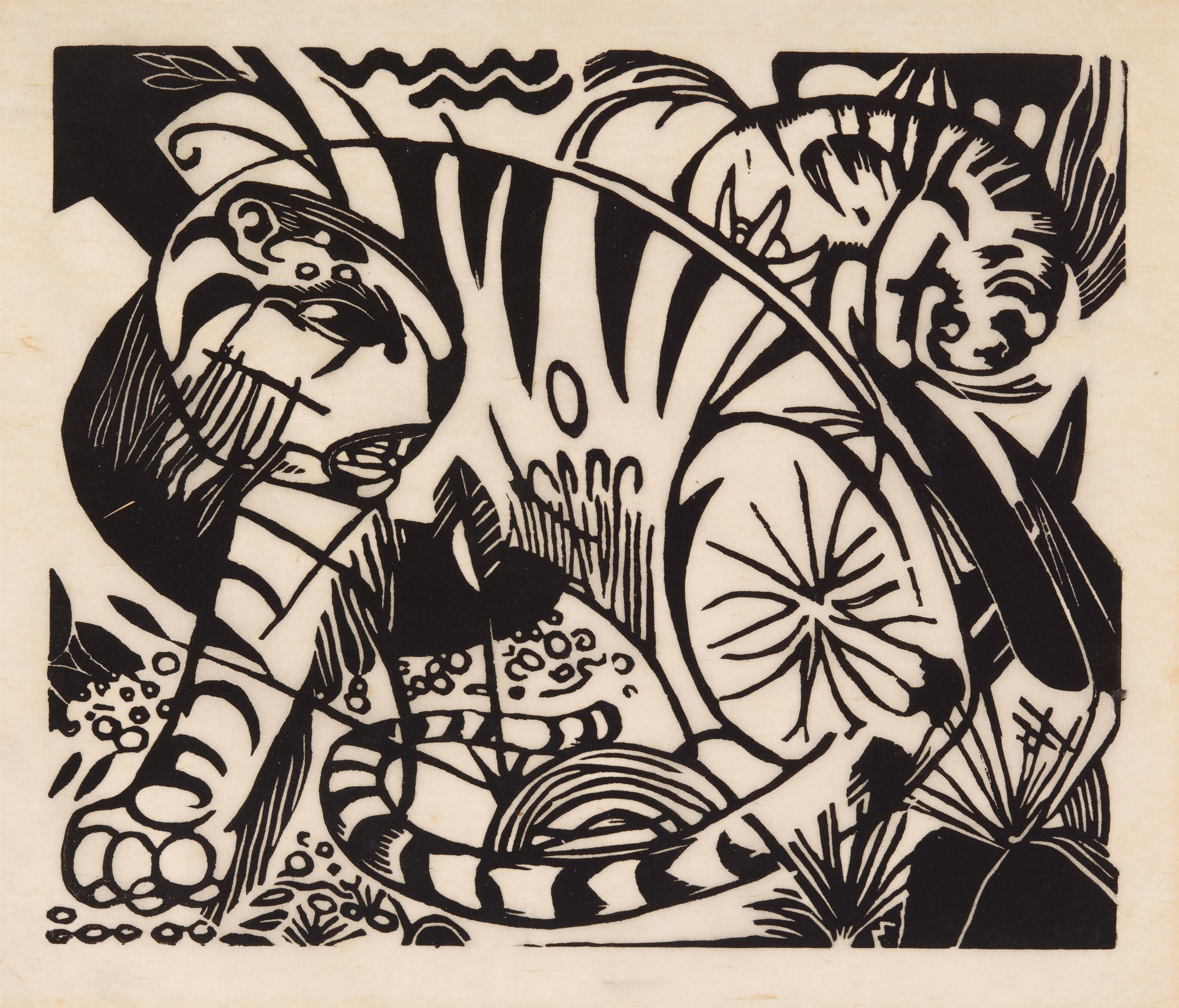 Franz Marc - Tiger