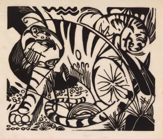 Franz Marc - Tiger
