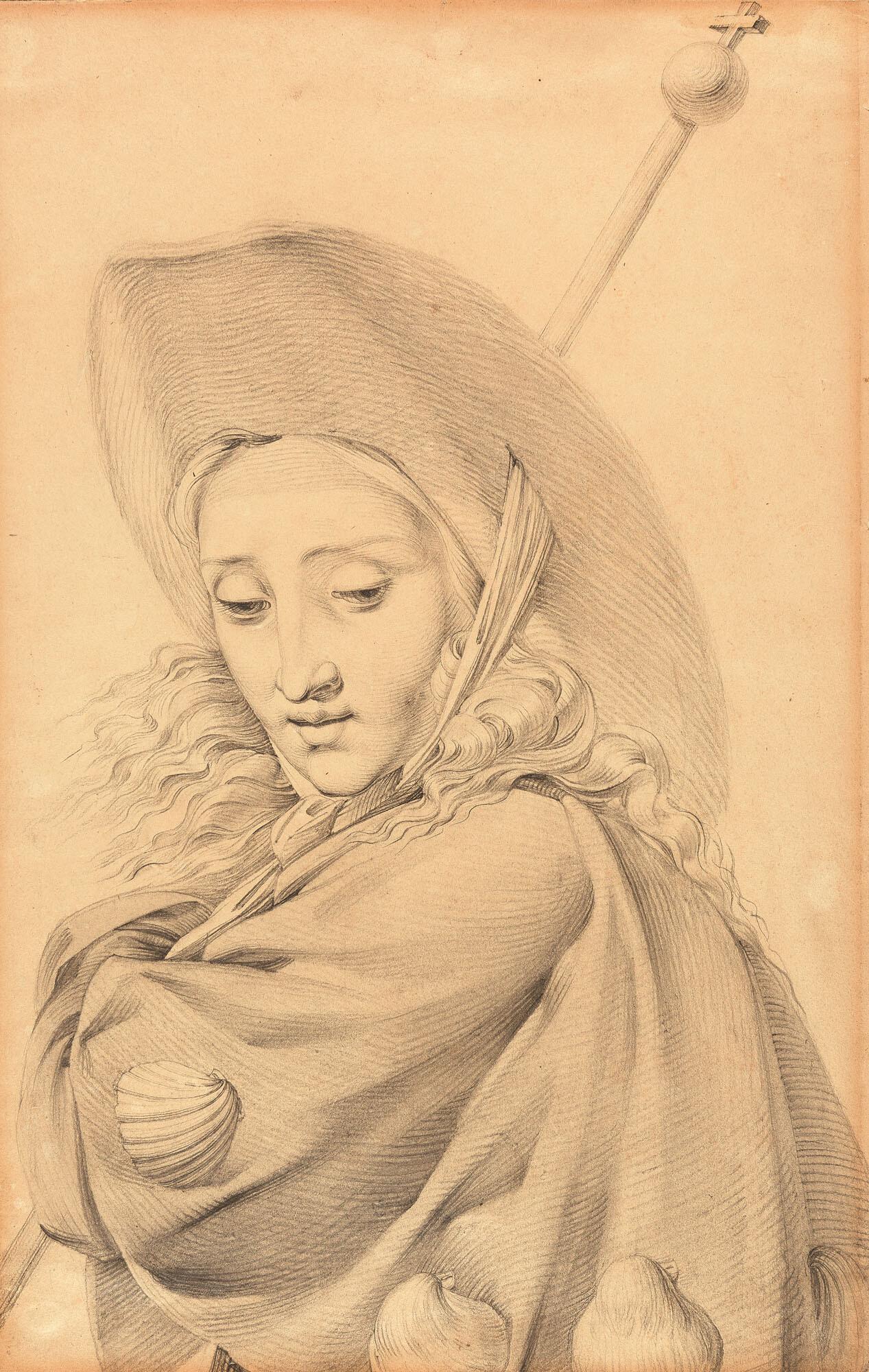 Franz Nadorp - Der hl. Jakobus als Pilger.