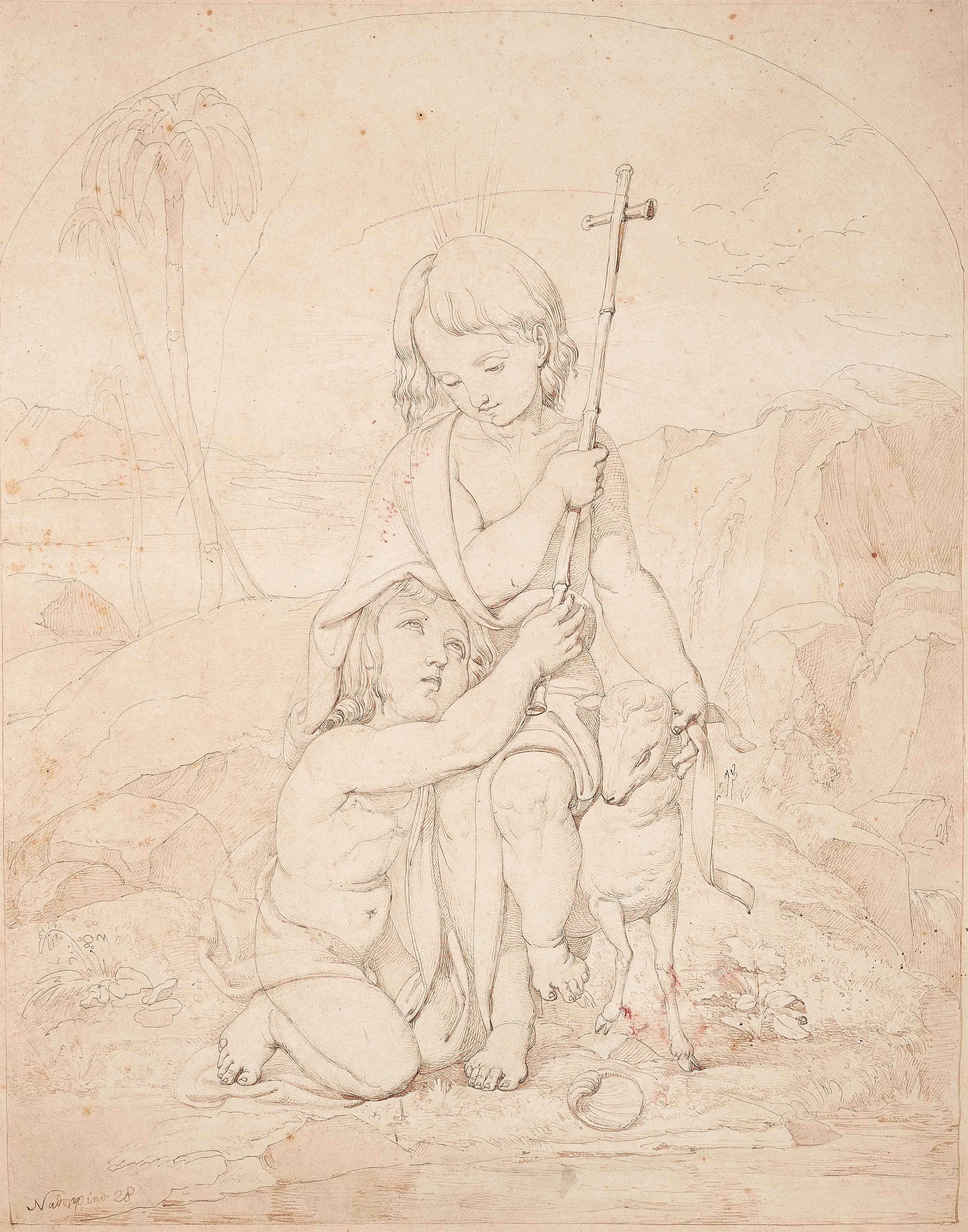 Franz Nadorp - Die Knaben Jesus und Johannes