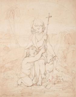 Franz Nadorp - Die Knaben Jesus und Johannes