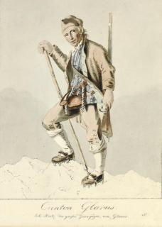 Franz Niklaus König - Canton Glarus. Joh: Heitz der grosse Gems=jäger, von Glarus