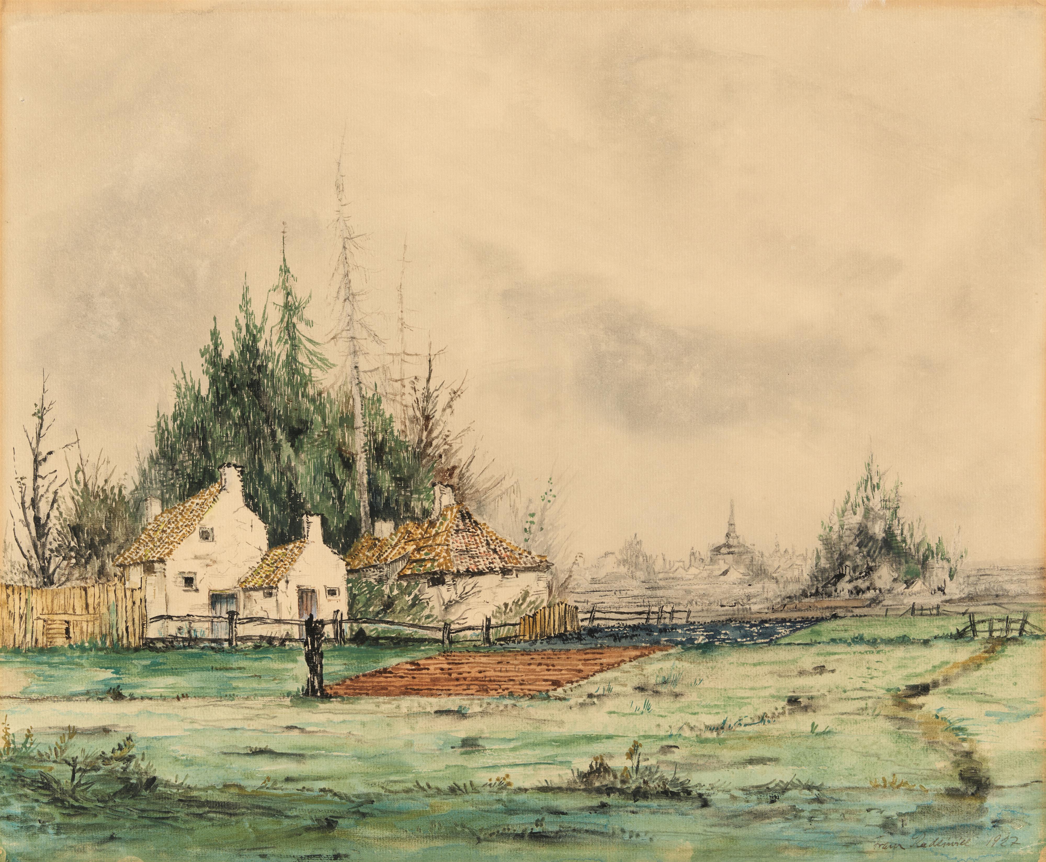 Franz Radziwill - Blick auf Varel