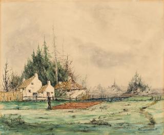 Franz Radziwill - Blick auf Varel