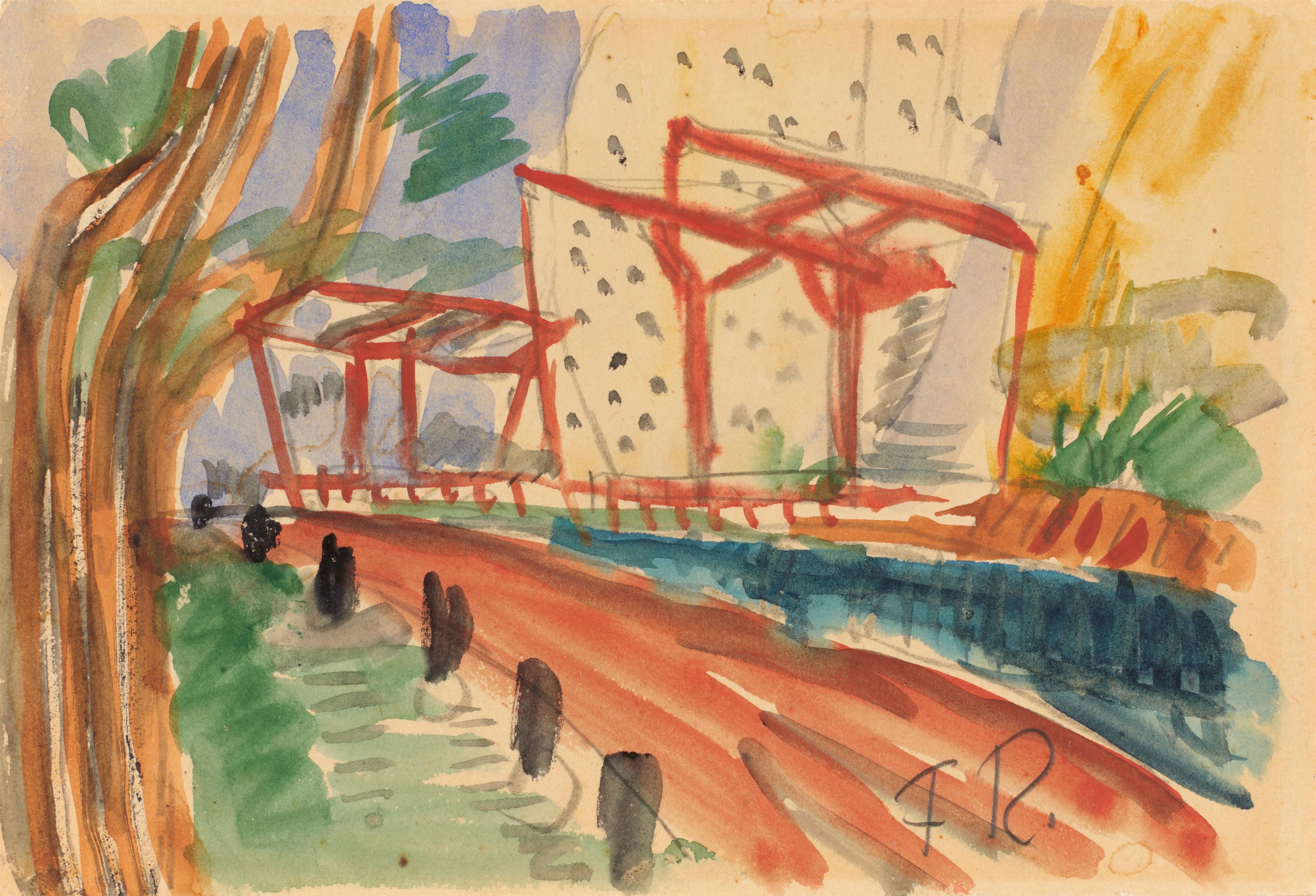 Franz Radziwill - Brücken in Ostfriesland