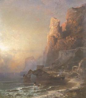 Franz Richard Unterberger - Gulf of Salerno