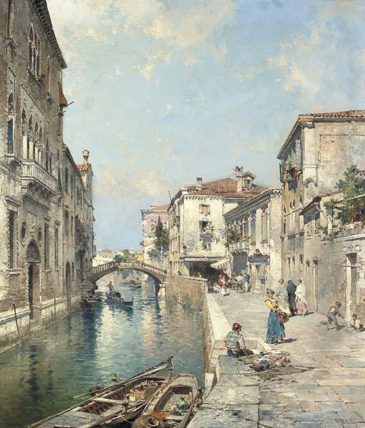 Franz Richard Unterberger - Rio Tiorado, Venice