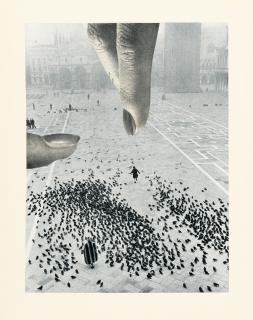 Franz Roh - Große Finger bedrohen San Marco